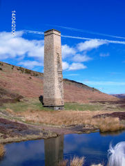 
Cwmbyrgwm Colliery chimney, April 2006